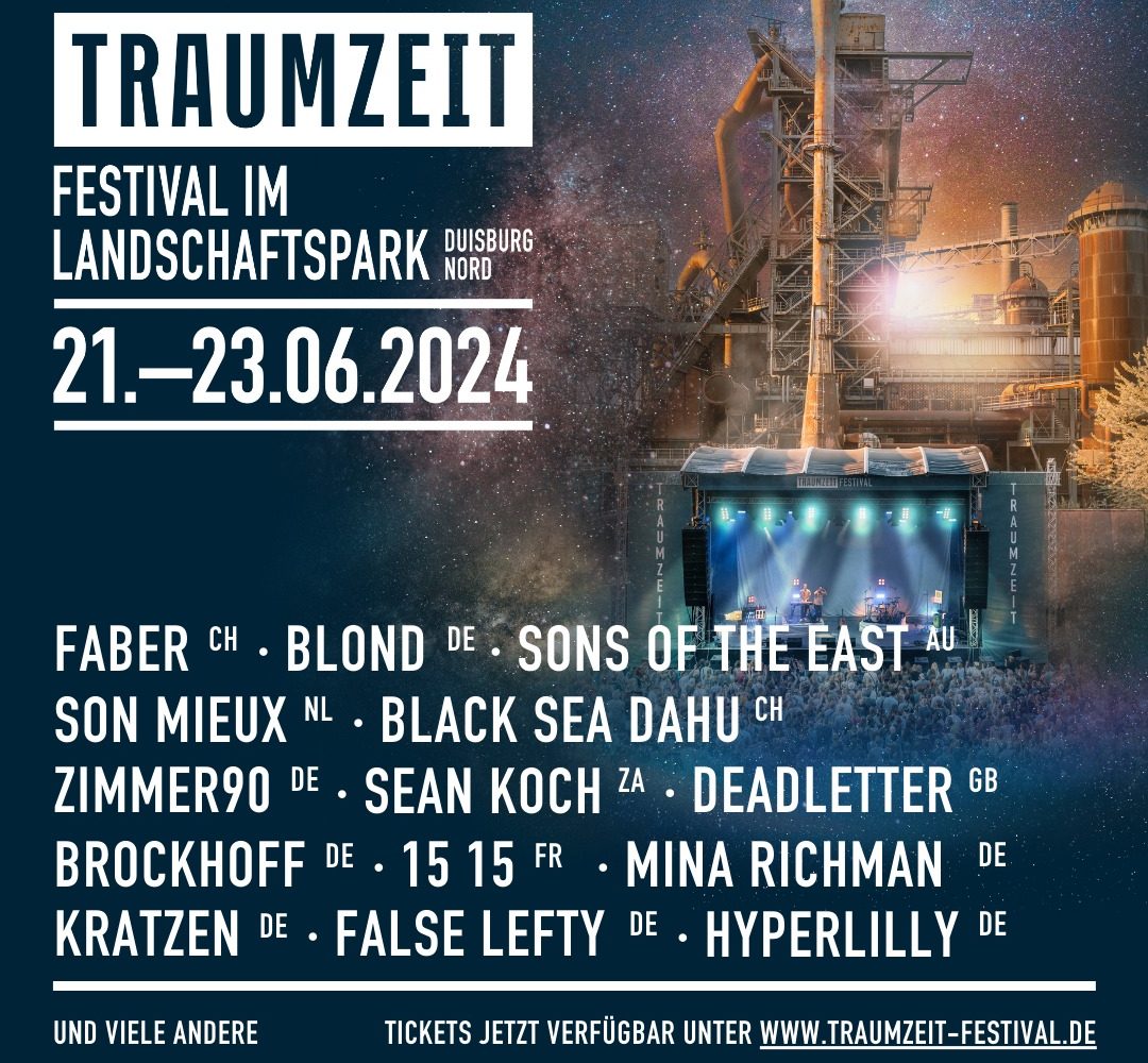 Line Up Traumzeit 2024